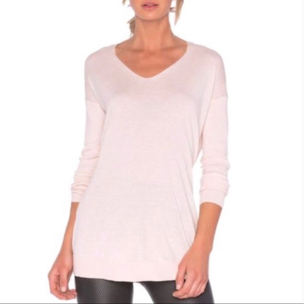 NWT Vimmia Reversible sweater in Blush from Revolve